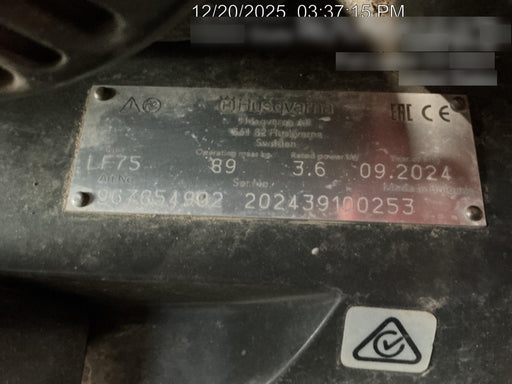 2025 HUSQVARNA LF75