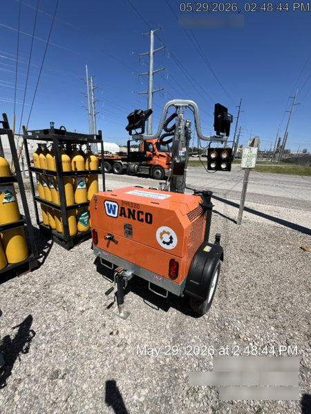 2024 Wanco WLTT-4MM4K Diesel, Deep Sea Controller, Shore Power Plug, Auto Start, (4) 350W LED Floodlights, 4kW Generator, 60 Gal Fuel Tank, 2" Ball, T3