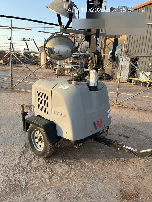 2018 Wacker Neuson LTV6L-MH Wacker Neuson LTV6L Mobile Light Tower w/Fuel Level Sensor Installed