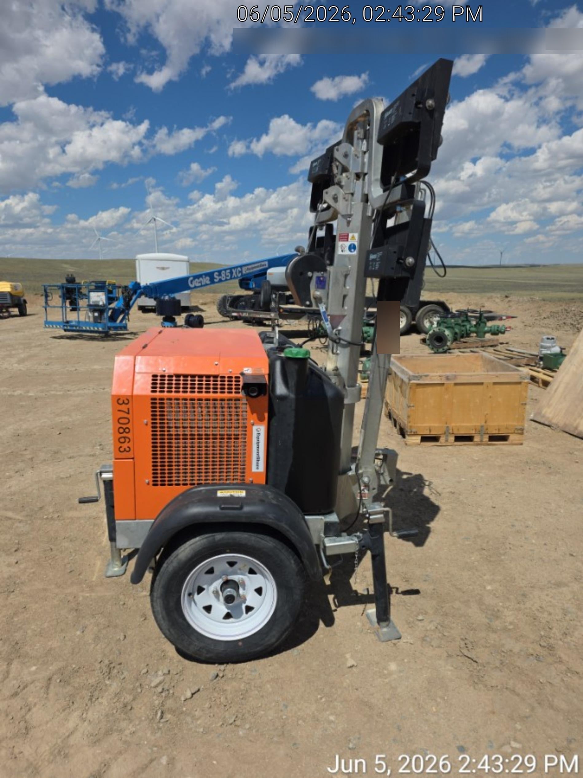2023 Wanco WLTT-4MM4K Diesel, Deep Sea Controller, Shore Power Plug, Auto Start, (4) 350W LED Floodlights, 4kW Generator, 60 Gal Fuel Tank, 2" Ball, T3