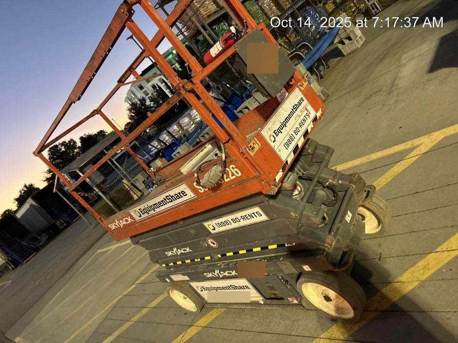 2019 Skyjack SJIII-3226 Standard w/Trojan Batteries