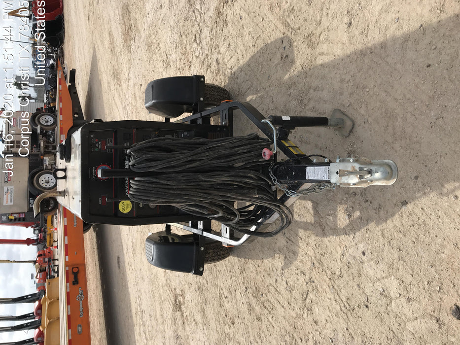 2018 Lincoln Electric Vantage 322 Lincoln Vantage 322 Welder Ready Pak 3 - Vantage 322, Trailer, Fender and light kit, Cable rack