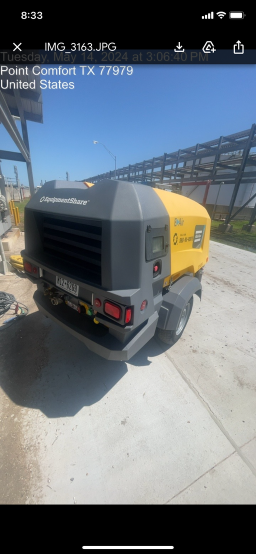 2022 ATLAS COPCO E-AIR H450