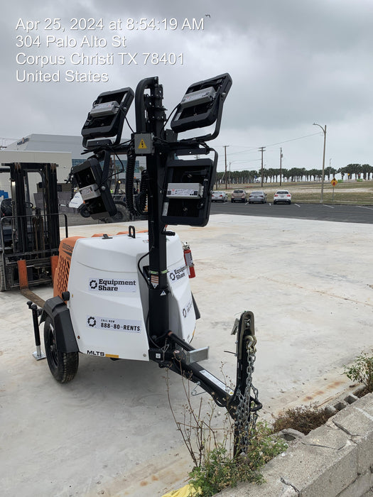 2024 Generac MLT2 Diesel, Flex Switch 120V Input, Powerzone Controller, 
(4) 320W LED Lights, 4kW Generator, 39.9 Gal Fuel Tank, 2" Ball, T3