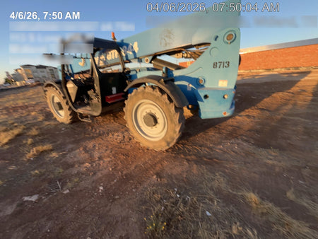 2018 Genie GTH-844 Genie GTH-844D w/Open ROPS, FF Tires, Work Light/Beacon, 60" Carriage and Forks