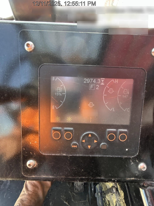 2020 Manitou MTA8044 74hp T4F, Cab/Heat/Air, Cab and Boom LED work lights, Auxiliary Hydraulics, Solid Tires, Amber strobe, Lift Hook w/66" Carriage, 60" Forks