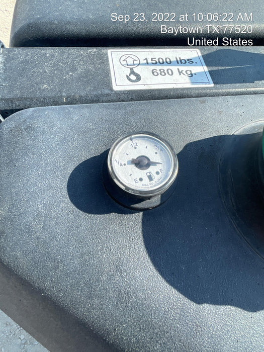 2022 Allmand NLV3GR (4) LED Light Fixture 350W, 23' Vertical Mast, 3kW Prime, Towable, Deep Sea L401, Leveling Jacks, Yanmar T4F 5.8hp