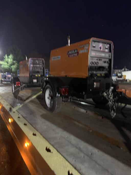 2021 Lincoln Electric Vantage 322 Vantage 322 Ready Pak 3 w/ Decals, ORANGE (includes trailer, cable rack, fender light kit) NO Telematics