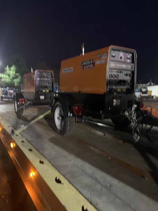 2021 Lincoln Electric Vantage 322 Vantage 322 Ready Pak 3 w/ Decals, ORANGE (includes trailer, cable rack, fender light kit) NO Telematics