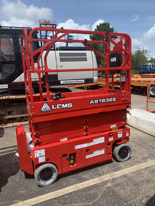 2021 Lgmg AS1932E Electric Drive, Solid Non Marking Tires, Dual Beacons