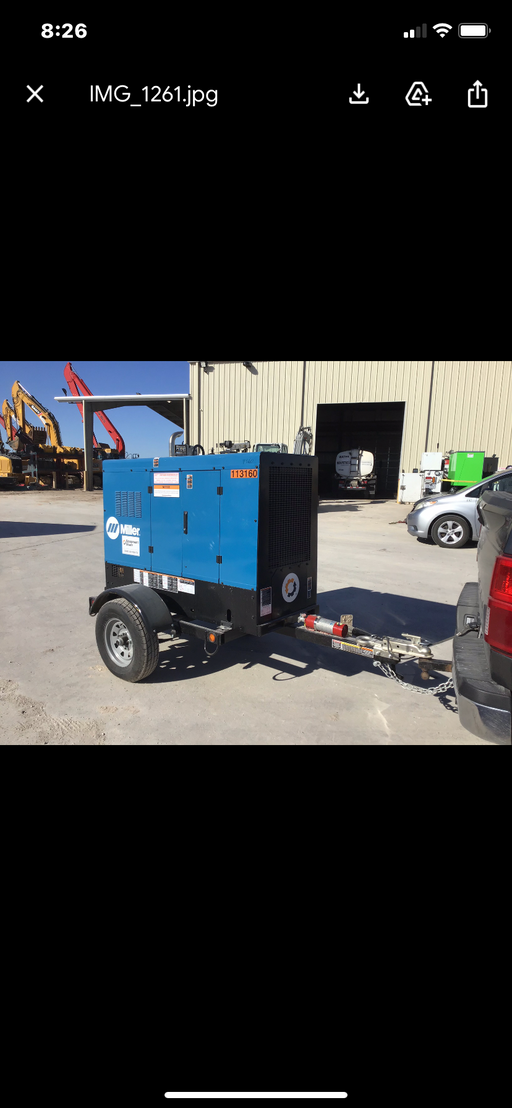 2020 Miller Electric BB500 BIG BLUE 500 PRO (KUBOTA) DELUXE W/ ARCREACH