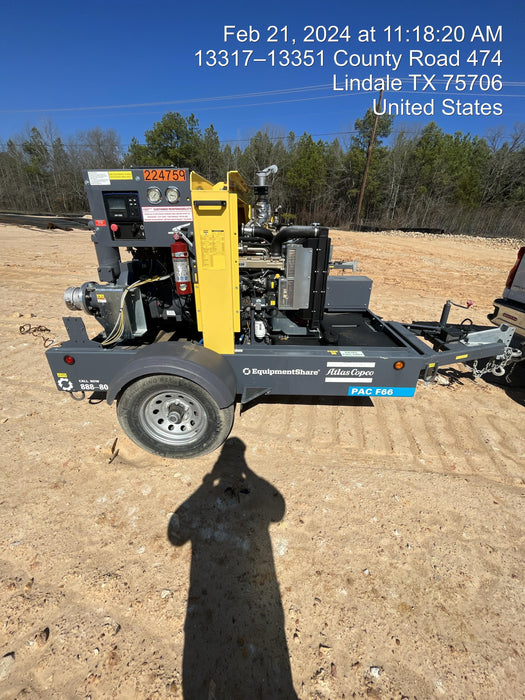 2022 ATLAS COPCO PAC F66 KD