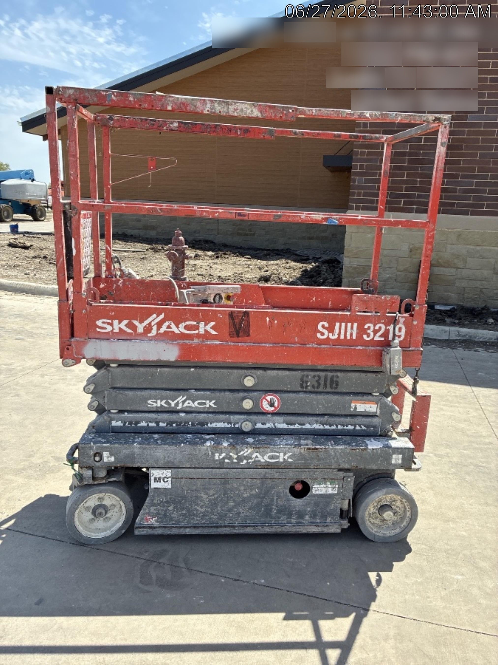 2017 Skyjack SJIII-3219 Skyjack SJ3219 w/Trojan Battery Set, Extended Warranty 5yr/5k hr