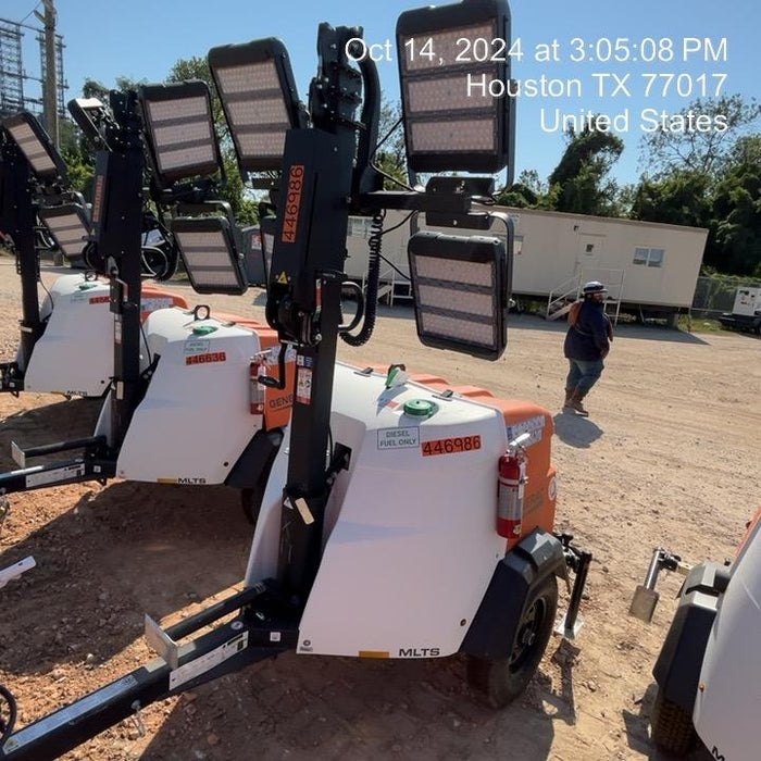 2024 Generac MLTS-4 2.4kW, Mitsu Eng, Analog, LED, Diesel.