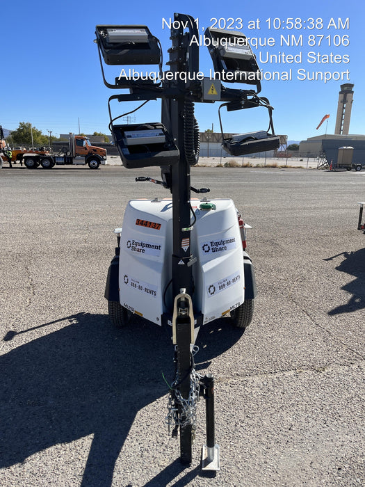 2023 Generac MLT2 Diesel, Flex Switch 120V Input, Powerzone Controller, (4) 320W LED Lights, 4kW Generator, 39.9 Gal Fuel Tank, 2" Ball, T3