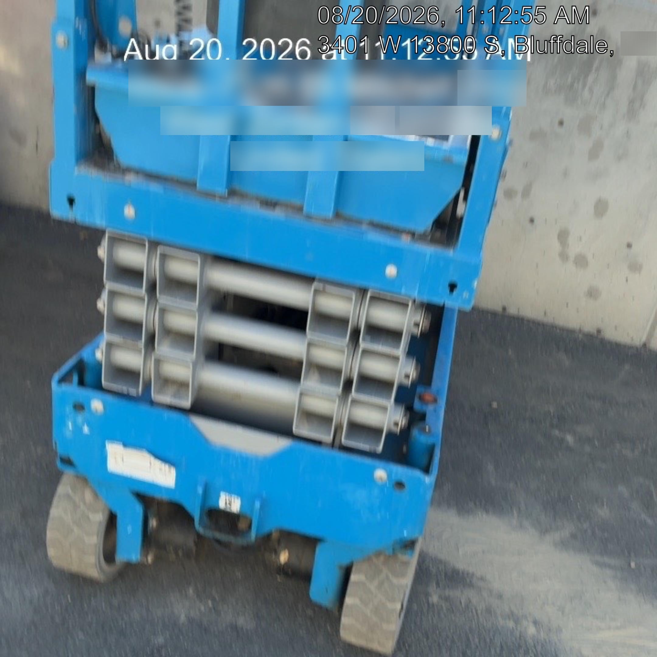 2020 Genie GS-1930 Solid Non Marking Tires, Beacon, Folding rails with half height swing gate, 800W Inverter