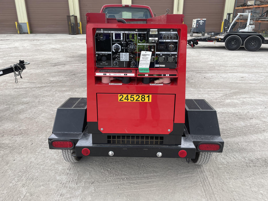2022 Shindaiwa DGW400MDL Kubota D902 Engine, 23 HP, Dual Op Welder, Wire, Arc, Droop Stick, Tig, and CC Stick Functionality, Simulphase, 3 Phase and 1 Phase Gen Output, Single Axle NB Trlr, Slr Trckl Chrg 12V 12W, Fire Ext