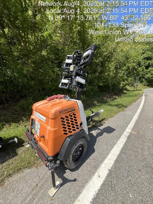 2023 Generac MLT2 Diesel, Flex Switch 120V Input, Powerzone Controller, 
(4) 320W LED Lights, 4kW Generator, 39.9 Gal Fuel Tank, 2" Ball, T3