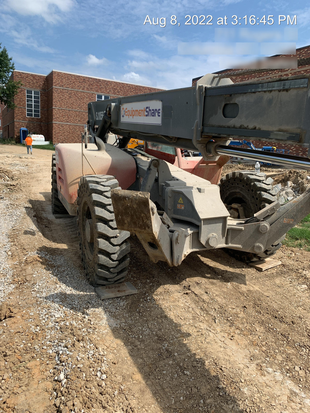 2016 Skyjack SJ1056 TH 10K Telehandler