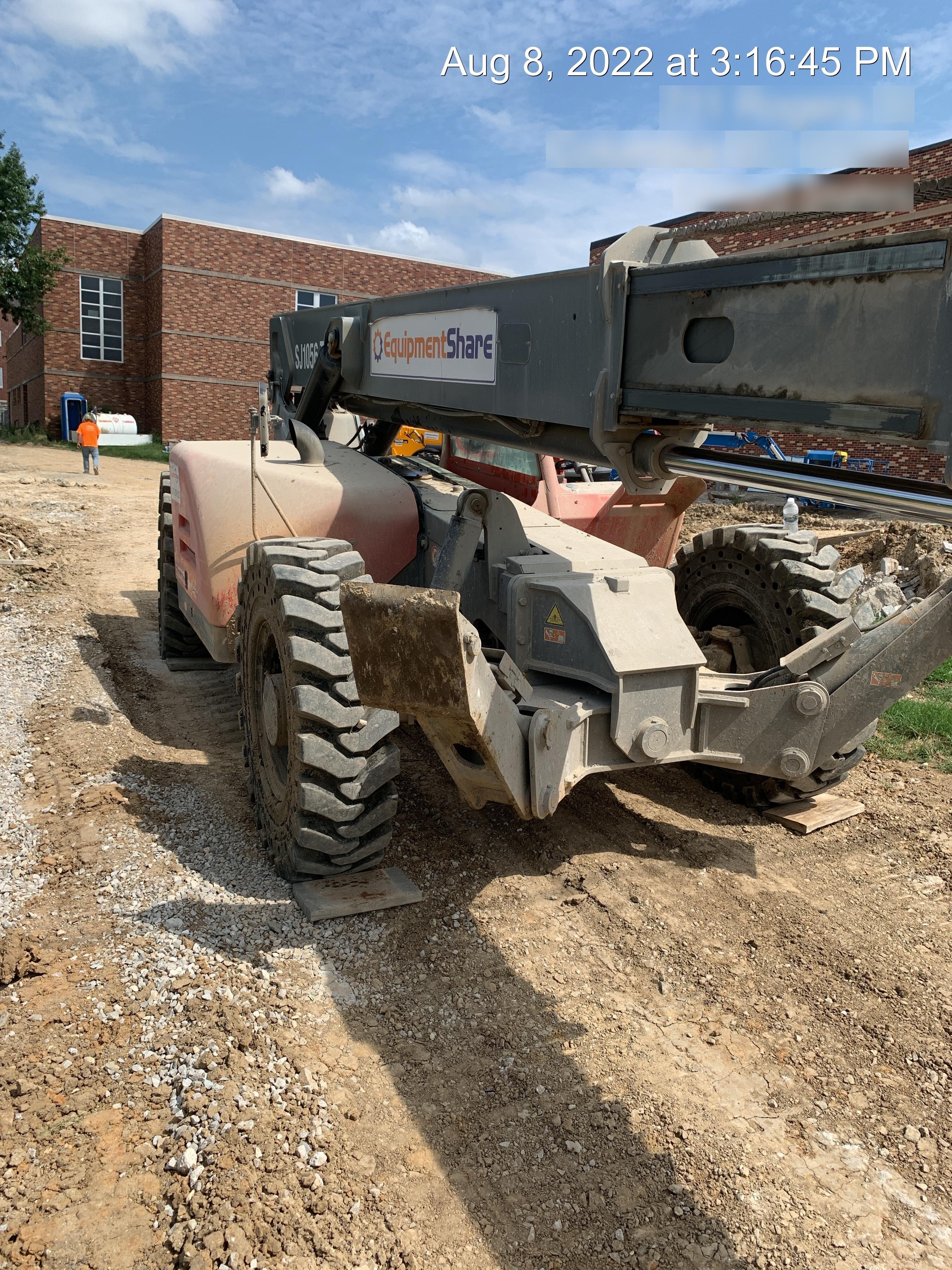 2016 Skyjack SJ1056 TH 10K Telehandler