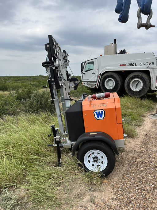 2024 Wanco WLTT-4MM4K Diesel, Deep Sea Controller, Shore Power Plug, Auto Start, (4) 350W LED Floodlights, 4kW Generator, 60 Gal Fuel Tank, 2" Ball, T3