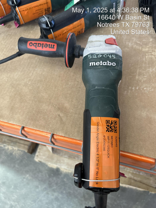 2025 METABO WP11-125QUICK