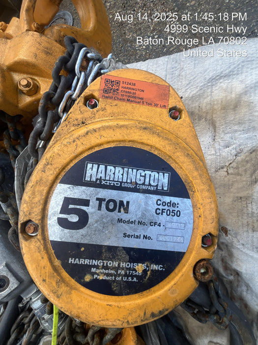 2025 HARRINGTON CF050-30