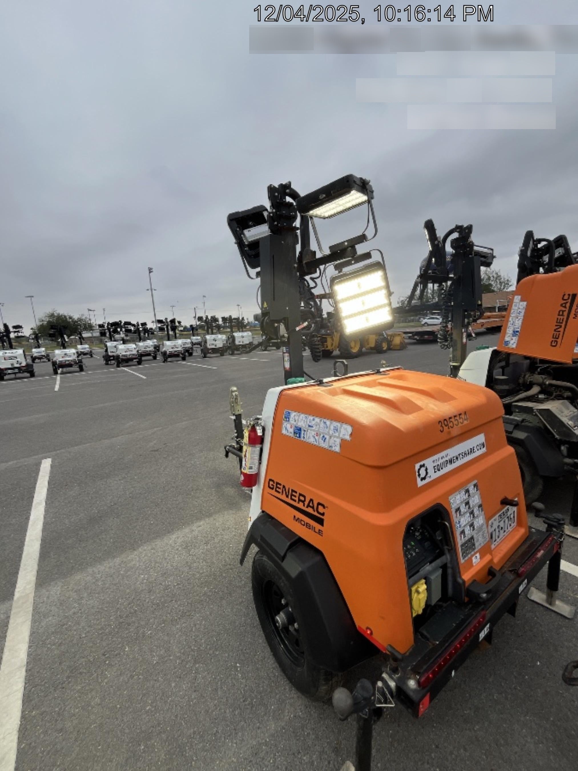 2024 Generac MLT2 Diesel, Flex Switch 120V Input, Powerzone Controller, 
(4) 320W LED Lights, 4kW Generator, 39.9 Gal Fuel Tank, 2" Ball, T3