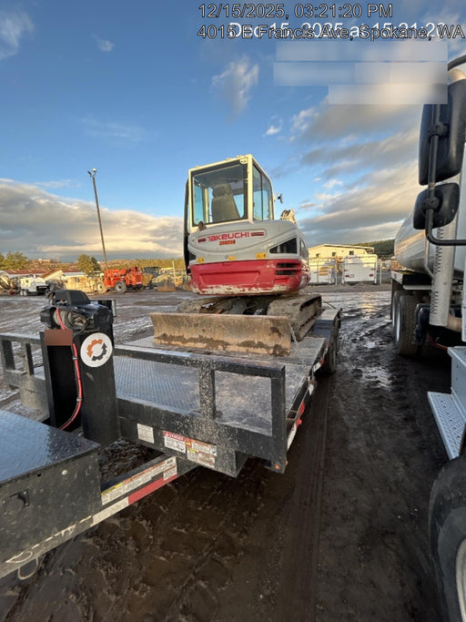 2024 TEXAS PRIDE TRAILERS 21' Lowboy Gravity Tilt Bed 14K Bumper Pull Trailer