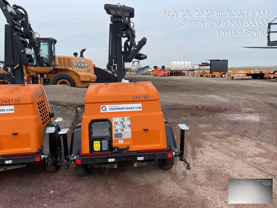 2023 Generac MLT2 Diesel, Flex Switch 120V Input, Powerzone Controller, (4) 320W LED Lights, 4kW Generator, 39.9 Gal Fuel Tank, 2" Ball, T3