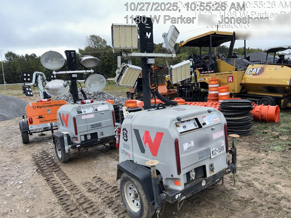 2018 Wacker Neuson LTV6K-LED Wacker Neuson LTV6 Light Tower LED