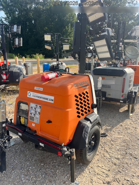 2024 Generac MLT2 Diesel, Flex Switch 120V Input, Powerzone Controller, 
(4) 320W LED Lights, 4kW Generator, 39.9 Gal Fuel Tank, 2" Ball, T3