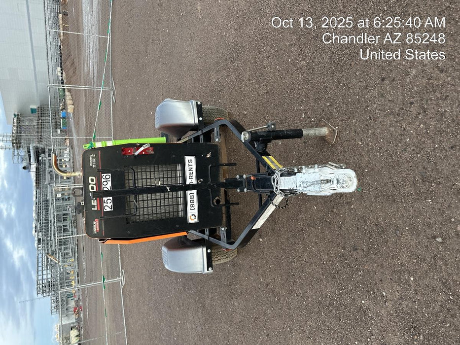 2022 Lincoln Electric LE400 Kubota V1505, Trlr, Cable Rack, Light Kit, ES Decals, T3