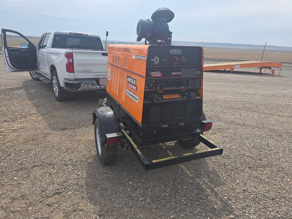 2021 Lincoln Electric Vantage 549X Ready Pak 3, ORANGE (includes trailer, cable rack, fender light kit)