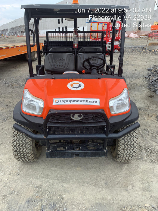 2021 Kubota RTV-X1140W-H Plastic Canopy, Windshield Acrylic Clear, LED Strobe Light, Wire Harness Kit, Back up Alarm