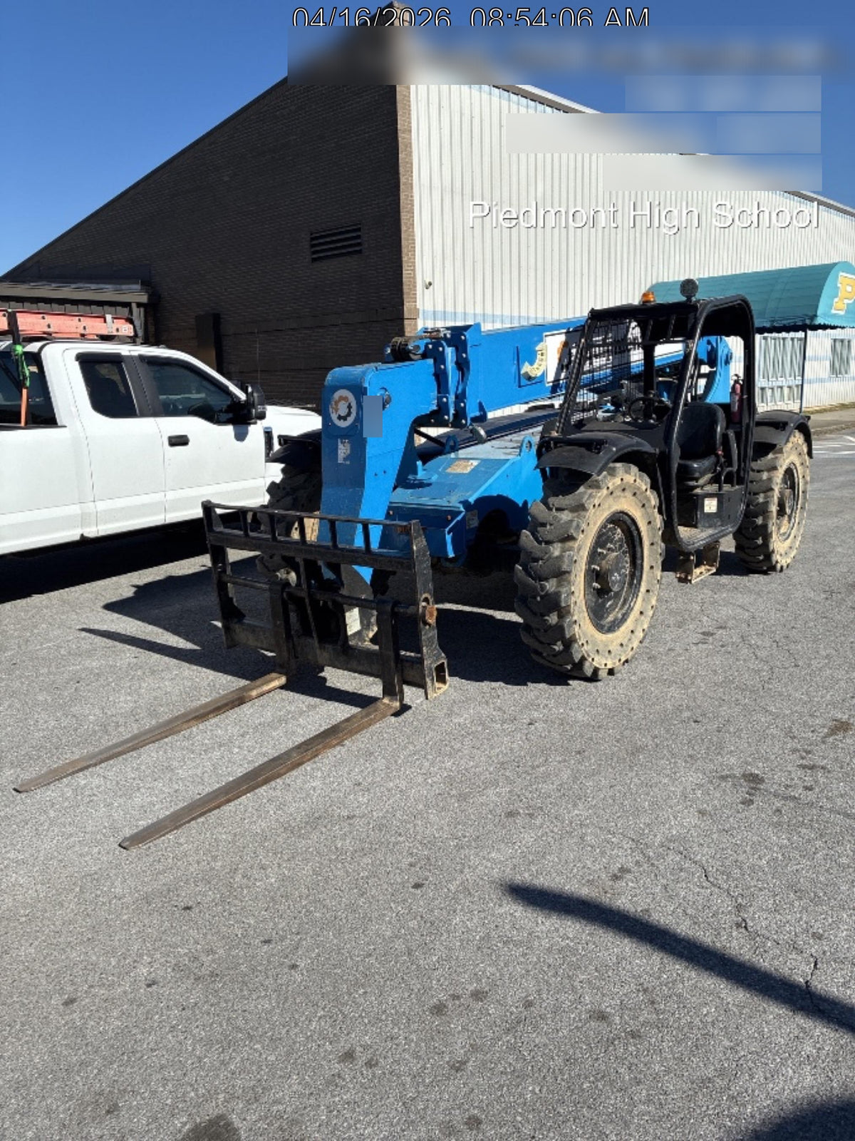2020 Genie GTH-636 Canopy, Solid Tires, Work Lights, Beacon, Aux Hydraulics, Back up Alarm