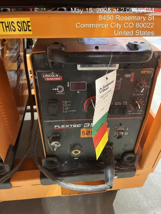 2025 LINCOLN ELECTRIC FLEXTEC 350X