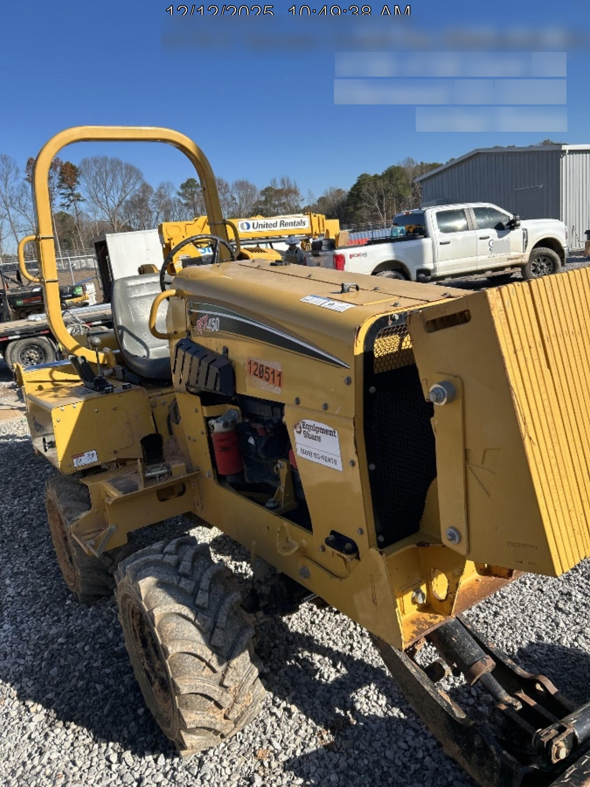2020 VERMEER RTX450