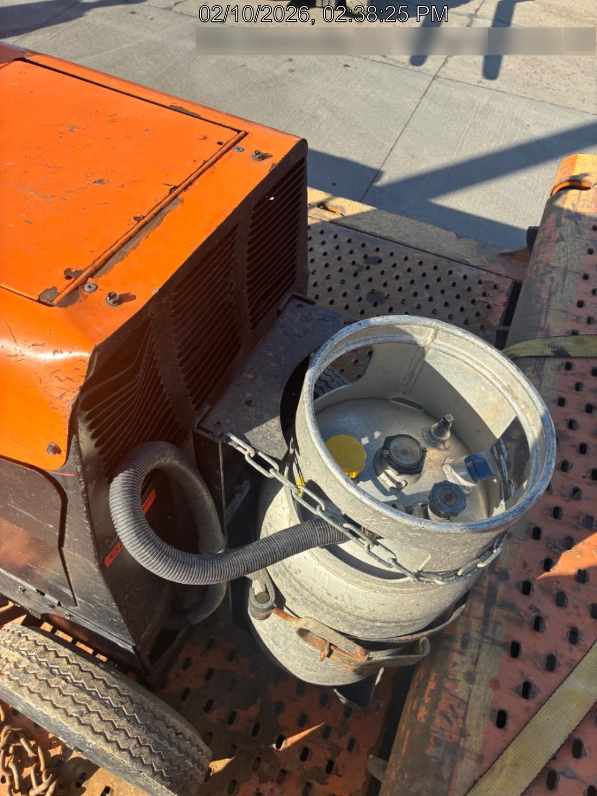 2021 Lincoln Electric Ranger 305 LPG LPG One-Pak (includes undercarriage, tank holder & tank strap) ORANGE