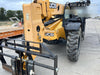 2019 JCB 509-42 Open ROPS, 74 HP, Solid Tires, Worklights, Beacon, Aux Hydraulics, Lifting Eye 66" Carriage/60" Forks