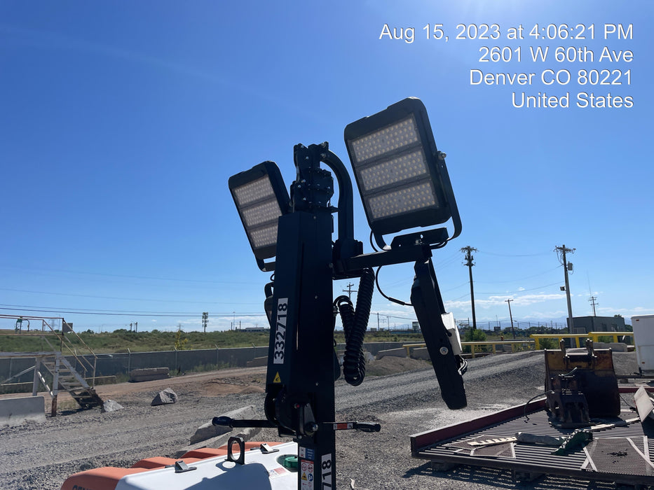 2023 Generac MLT2 Diesel, Flex Switch 120V Input, Powerzone Controller, (4) 320W LED Lights, 4kW Generator, 39.9 Gal Fuel Tank, 2" Ball, T3