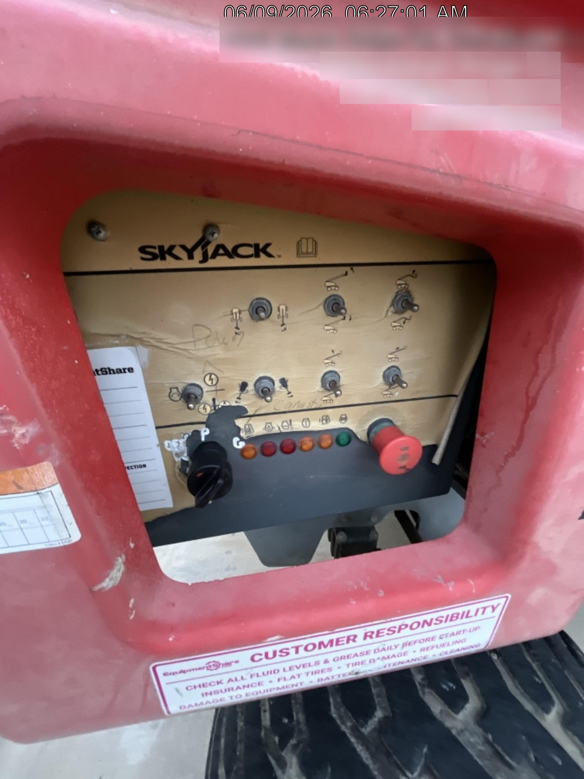2016 SKYJACK SJ45T+