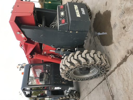 2018 Manitou MTA10055 MTA10055 - Canopy, Worklights, Beacon, 66" Carriage, 60" Forks, Solid Tires, Aux Hydraulics