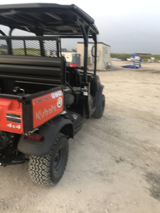 2021 Kubota RTV-X1140W-H Plastic Canopy, Windshield Acrylic Clear, LED Strobe Light, Wire Harness Kit, Back up Alarm