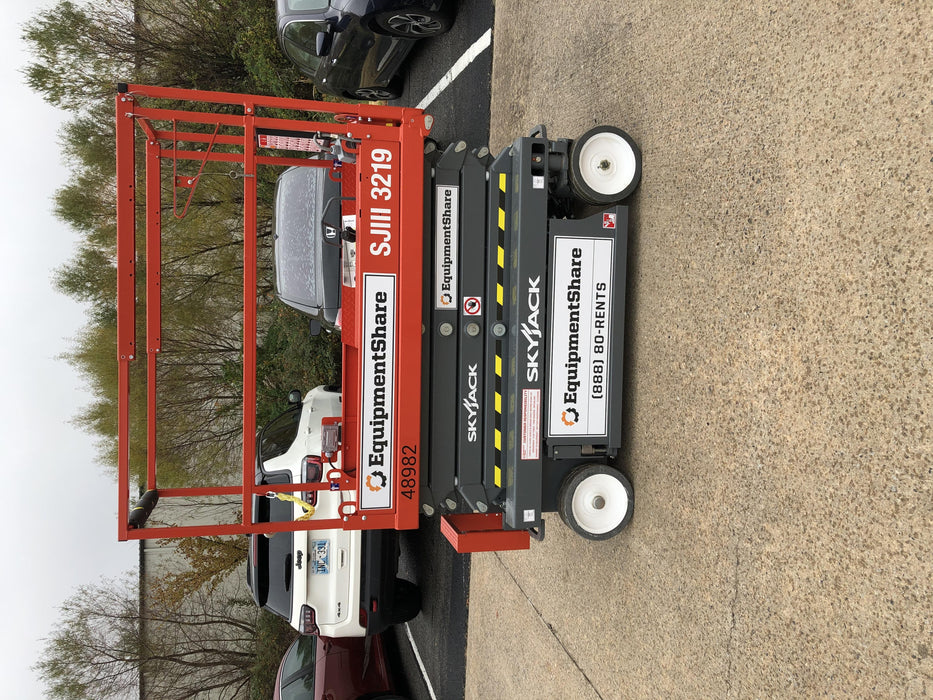 2019 Skyjack SJIII-3219 Standard Options, Trojan Batteries