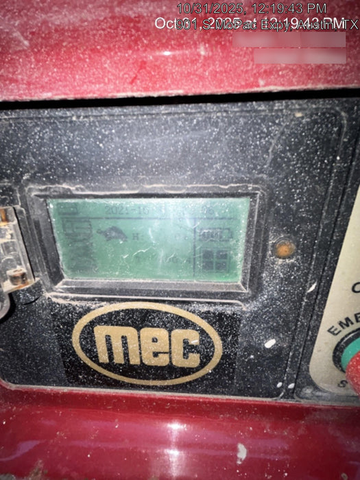 2019 MEC 1330SE Motion Alarm, Beacon, Includes MachineLink keypad and telematics device