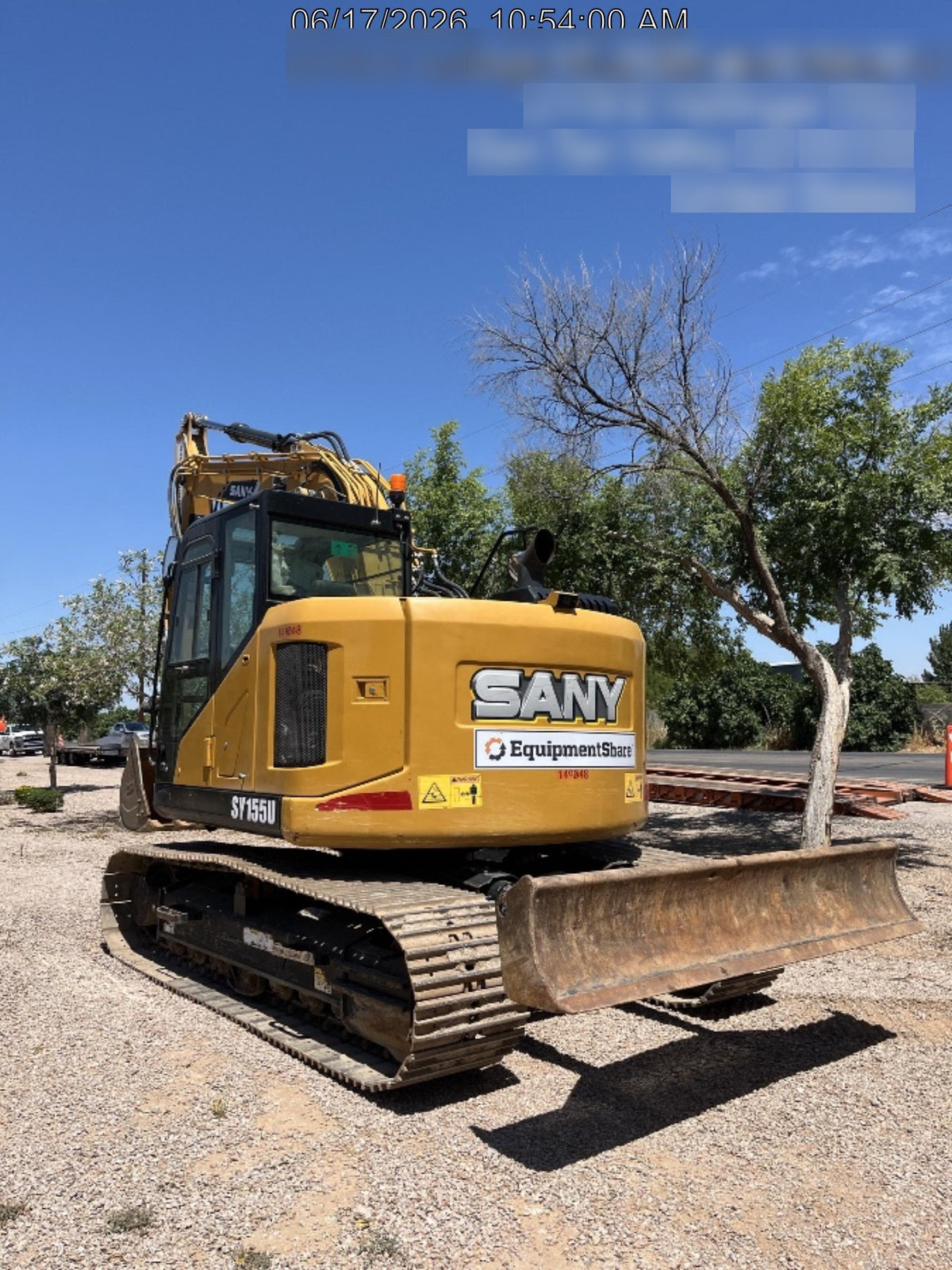 2021 SANY SY155U