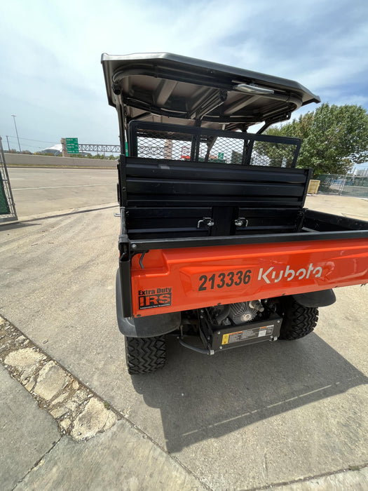 2022 Kubota RTV-X1140W-H Plastic Canopy, Windshield Acrylic Clear, LED Strobe Light, Wire Harness Kit, Back up Alarm