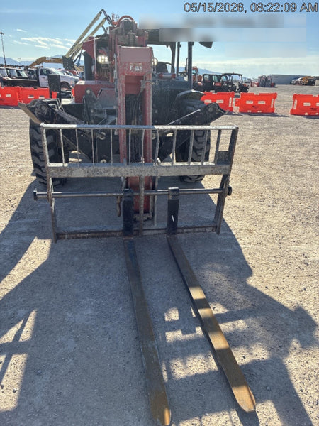 2019 Manitou MTA10055 Canopy, 120 HP, Solid Tires, Work Lights, Lift Hook, Auxiliary Hydraulics 66" Carriage and 60" Forks