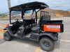 2022 Kubota RTV-X1140W-H Plastic Canopy, Windshield Acrylic Clear, LED Strobe Light, Wire Harness Kit, Back up Alarm
